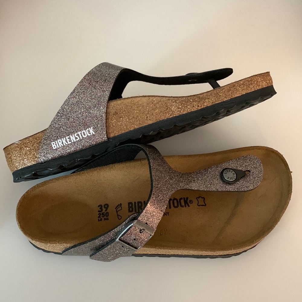BIRKENSTOCK | Gizeh glitter multicolor SIZE 39